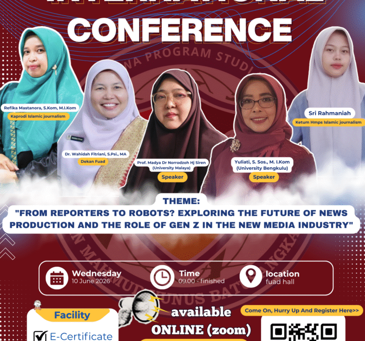 UIN Mahmud Yunus Batusangkar  berkolaborasi dengan Universiti Malaya dan Universitas Bengkulu Gelar Seminar Internasional Bahas Masa Depan Media di Era AI